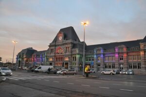 Entrer en contact avec la gare de Tournai